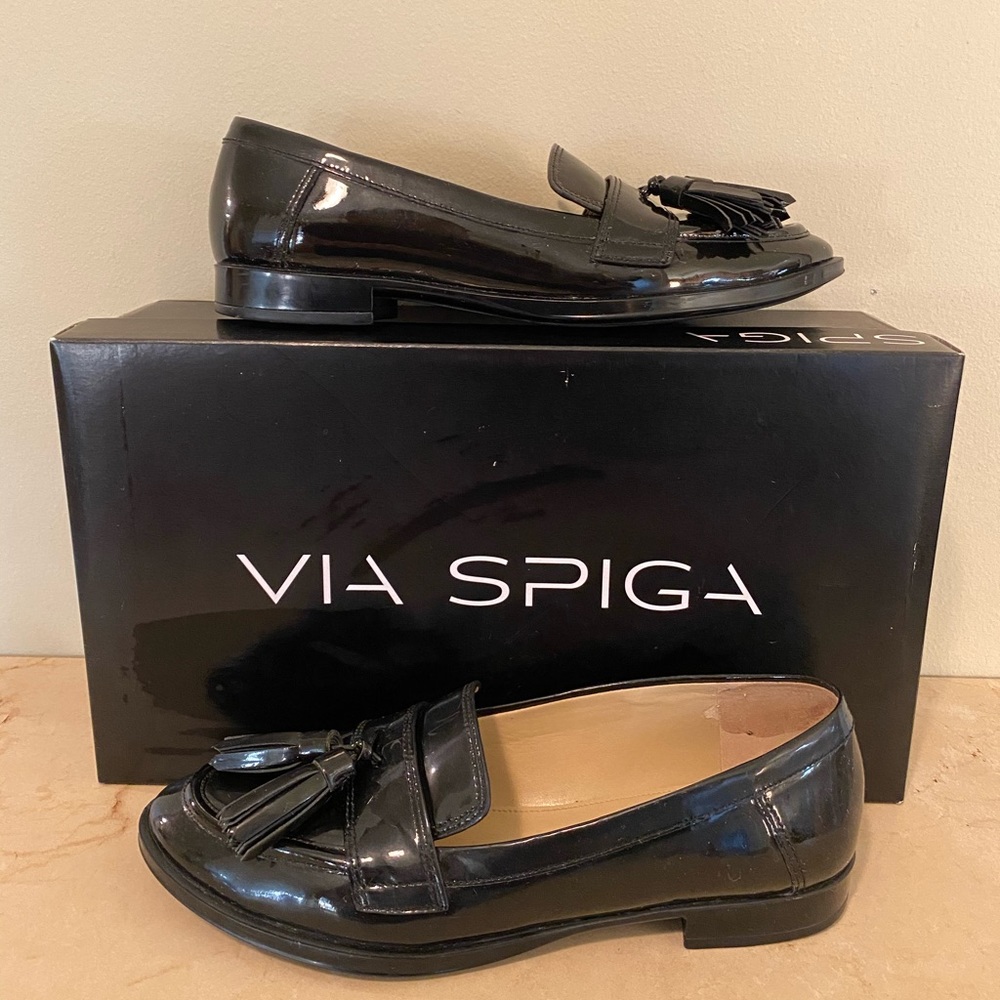 Via Spiga Tassel Loafers